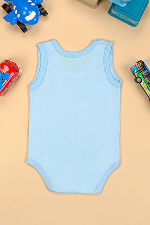 Sütkolik Baskılı Pamuk Atlet Zıbın