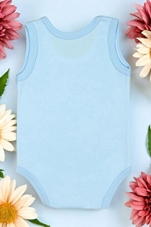 Mama Canavarı Baskılı Pamuk Atlet Zıbın