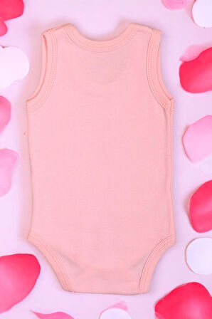 Baba Aynı Kadına Aşığız Baskılı Pamuk Atlet Zıbın