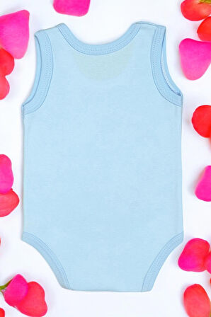 Baba Aynı Kadına Aşığız Baskılı Pamuk Atlet Zıbın