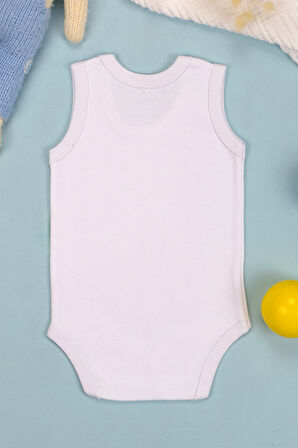 Doktor Değilim Ama Hastam Çok Baskılı Pamuk Atlet Zıbın