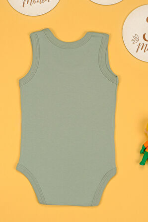 Doktor Değilim Ama Hastam Çok Baskılı Pamuk Atlet Zıbın