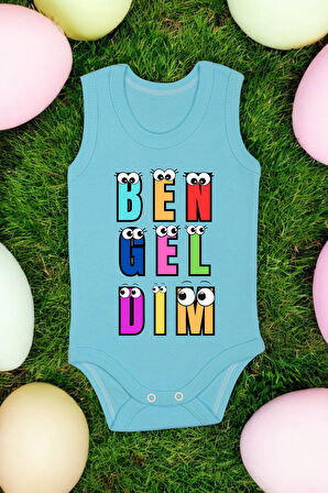 Ben Gel Dim Baskılı Pamuk Atlet Zıbın