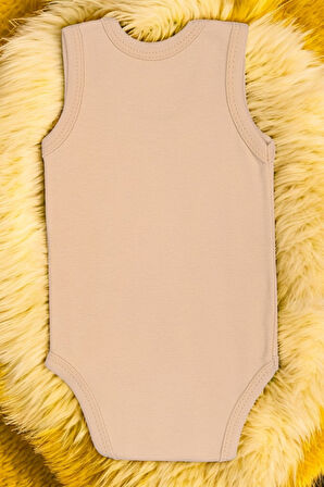 %100 Pamuk Hala Sevgisi Baskılı Omuz Çıt Çıt Zıbın