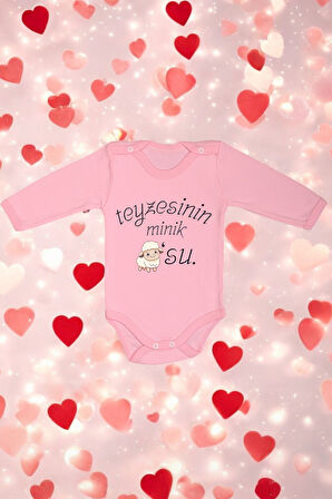 4'lü Paket Teyze Baskılı Pamuk Atlet Zıbın