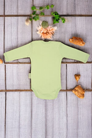 %100 Pamuk Teyzem Bi Tane Baskılı Zıbın & Body