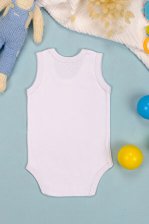 %100 Pamuk Teyzem Bi Tane Baskılı Zıbın & Body