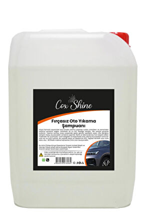 Cox Shine Fırçasız Oto Köpüğü Şampuanı Kıvamlı 5 Kg