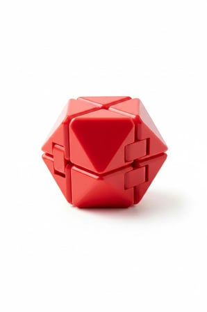 Sonsuzluk Üçgeni / Elde Çevirmeli Stres Oyuncağı / Infinity Triangle / Büyük Boy