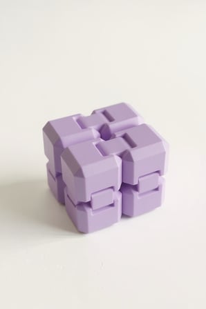 Sonsuzluk Küpü / Elde Çevirmeli Stres Oyuncağı / Infinity Cube / Büyük Boy