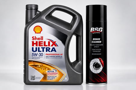 SHELL HELİX ULTRA PRO AF 5W-30 5 Litre + Balata Spreyi 500 ml