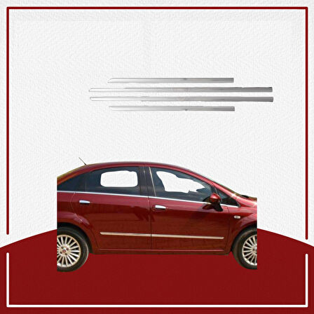 UNC  Fiat Linea Yan Kapı Çıtası 2007- Paslanmaz Çelik