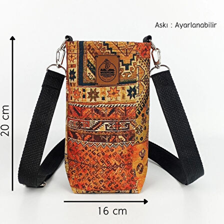  Woodycord 1 Litrelik Matara Kılıfı Su Şişesi Taşıma Çantası Water Bottle Bag