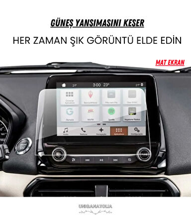 Ford Kuga 2020-2023 Navigasyon ve Multimedya Uyumlu Mat Ekran Koruyucu