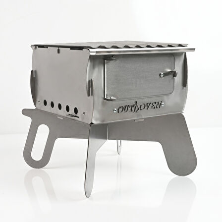 Outdoven X4 | Paslanmaz Çelik Premium Ateş Kutusu & Mangal