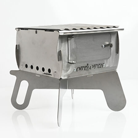 Outdoven X4 | Paslanmaz Çelik Premium Ateş Kutusu & Mangal