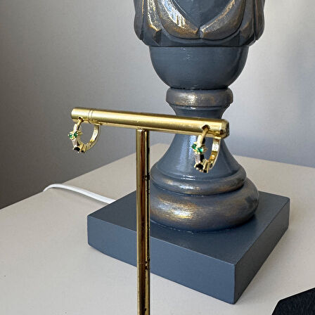 Masaliko Bageto 2  Gümüş Küpe Ms3184, 925 Ayar Gümüş,  İthal Ürün