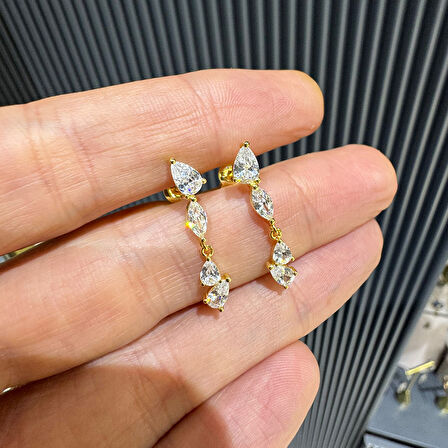 Masaliko Halka Gümüş Küpe Ms3192, 925 Ayar Gümüş, İthal Ürün