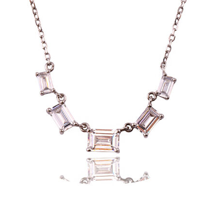 Masaliko Sallantılı Gümüş Kolye Ms3329, 925 Ayar Kadın Gümüş Kolye, Altın Kaplama