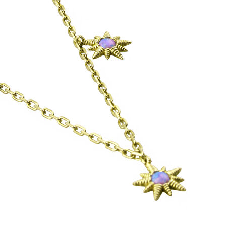 Masaliko Kutup Yıldızı Gümüş Kolye Ms3373, 925 Ayar Kadın Gümüş Kolye