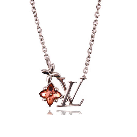 Masaliko Lius V  Gümüş Kolye Ms3374, 925 Ayar Kadın Gümüş Kolye, ithal Ürün