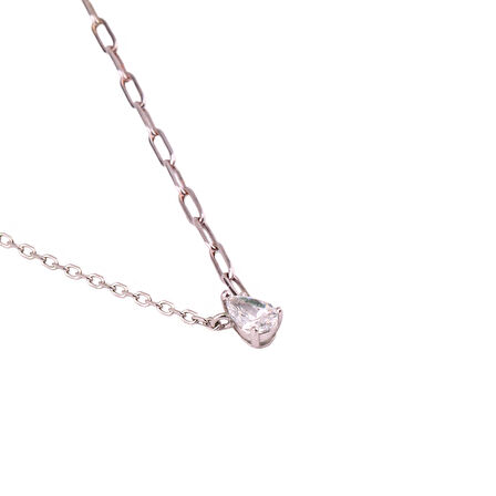 Masaliko Minio 2  İthal Gümüş Kolye Ms3277, 925 Ayar Kadın Gümüş Kolye, İthal Ürün