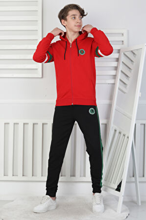 Erkek Çocuk Eşofman Takımı Kapüşonlu