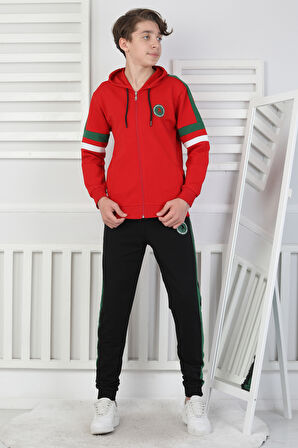 Erkek Çocuk Eşofman Takımı Kapüşonlu