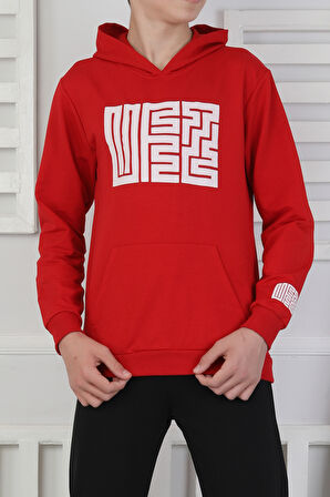 Erkek Çocuk Eşofman Takımı Kapüşonlu