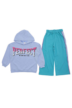 Kız Çocuk Eşofman Takım Kapüşonlu