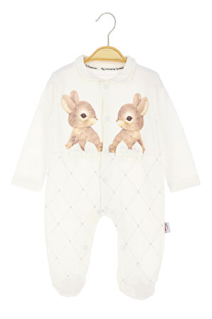 Kız Bebek Tulum Fiyonklu