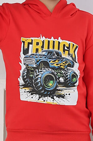 Erkek Çocuk Sweatshirt Truck