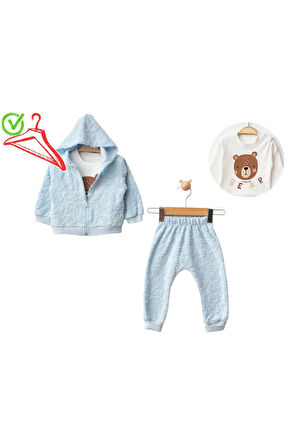 Bebek Takım Erkek Üç Parça