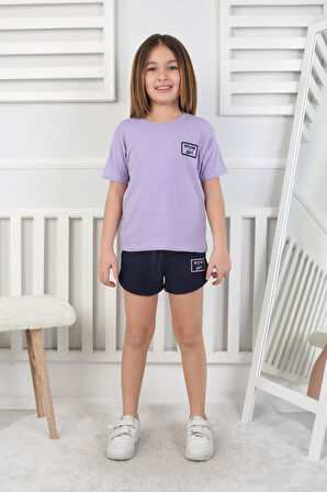 Kız Çocuk Şort Takım