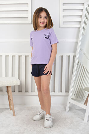 Kız Çocuk Şort Takım