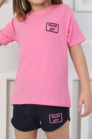 Kız Çocuk Şort Takım