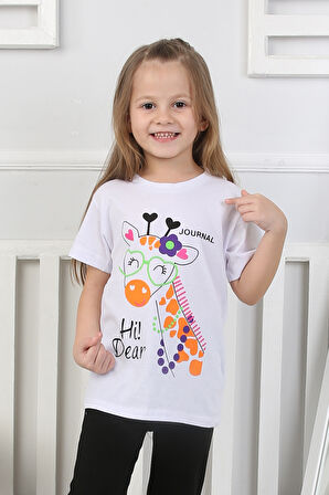 Kız Çocuk T-Shirt Baskılı