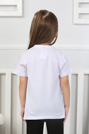 Kız Çocuk T-Shirt Baskılı