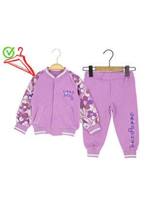 Bebek Kız Takım 3lü Kolej Ceketli