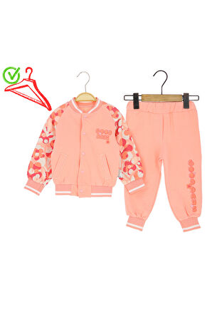 Bebek Kız Takım 3lü Kolej Ceketli