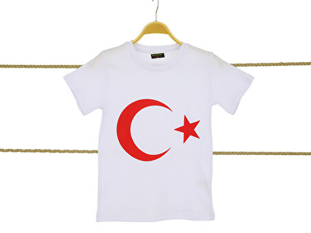 Erkek Çocuk T-Shirt Bayraklı