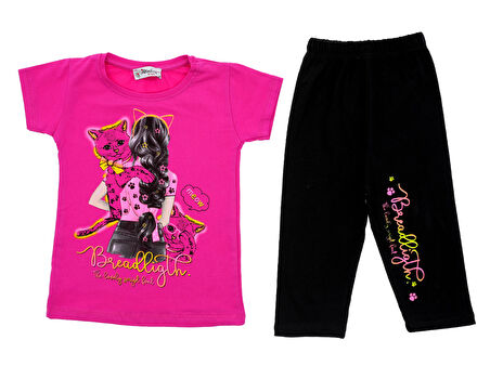 Kız Çocuk Taytlı Takım