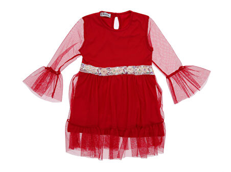 Kız Çocuk Elbise Tüllü