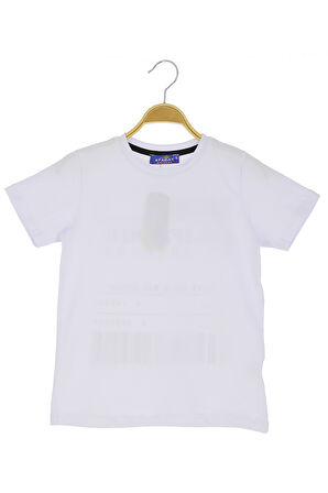 Erkek Çocuk T-Shirt Arkası Baskılı
