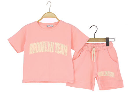 Kız Çocuk Şortlu Takım