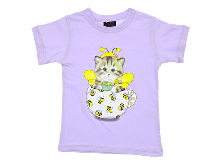 Kız Çocuk T-Shirt Baskılı