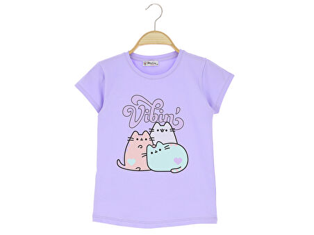 Kız Çocuk T-Shirt Baskılı