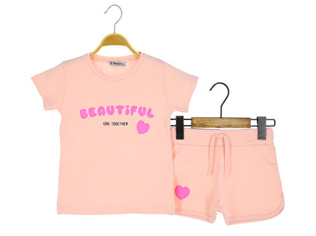 Kız Çocuk Şortlu Takım