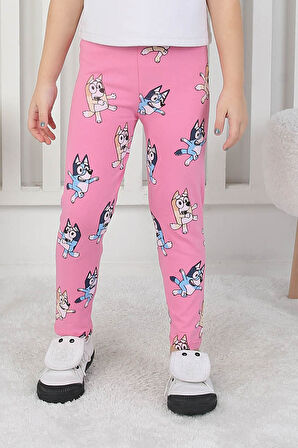 Kız Çocuk Tayt Baskılı