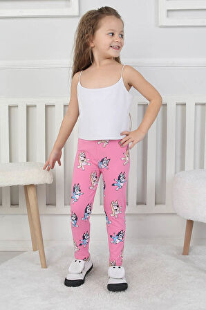 Kız Çocuk Tayt Baskılı